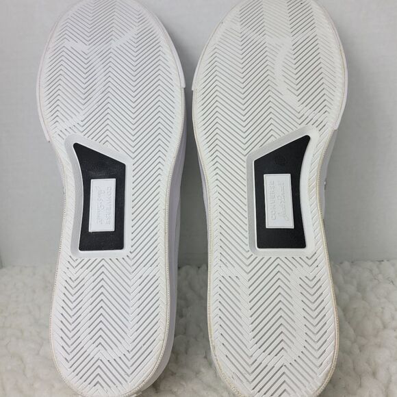 Converse x Jack Purcell Men's Low Top Sneaker Size 10.5 White Canvas Shoes - Picture 12 of 12